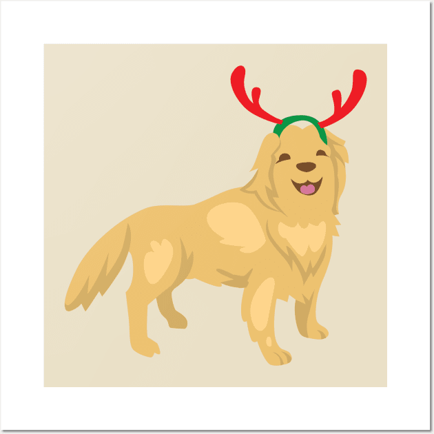 Golden Retriever Wall Art by hippyhappy